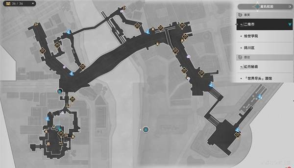 崩坏星穹铁道二相乐园地图秘技点位置汇总 崩坏星穹铁道二相乐园地图秘技点位置一览