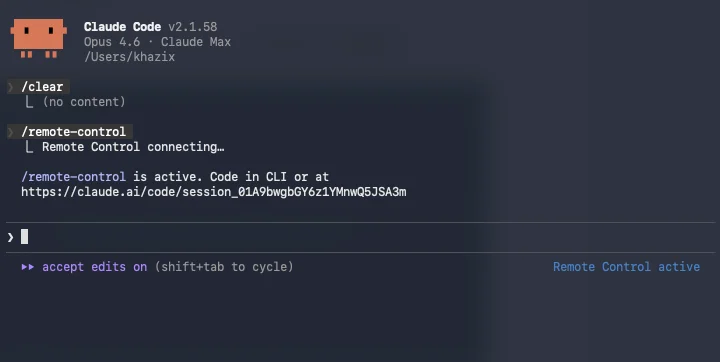 Claude Code更新，你终于可以随时随地在手机上Vibe Coding了。